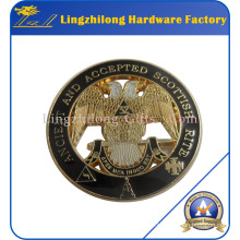 Metal Material in Stock Masonic Lodge Pin